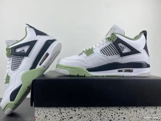 Air 4 Seafoam WMNS AQ9129-103 Jordan 0526